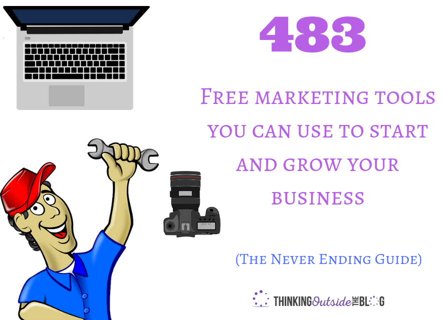 427 Free Marketing Tools - Every Digital Tool You Will Need For Business