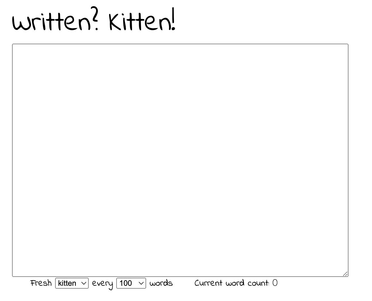 Written Kitten Andrew Miles Davis